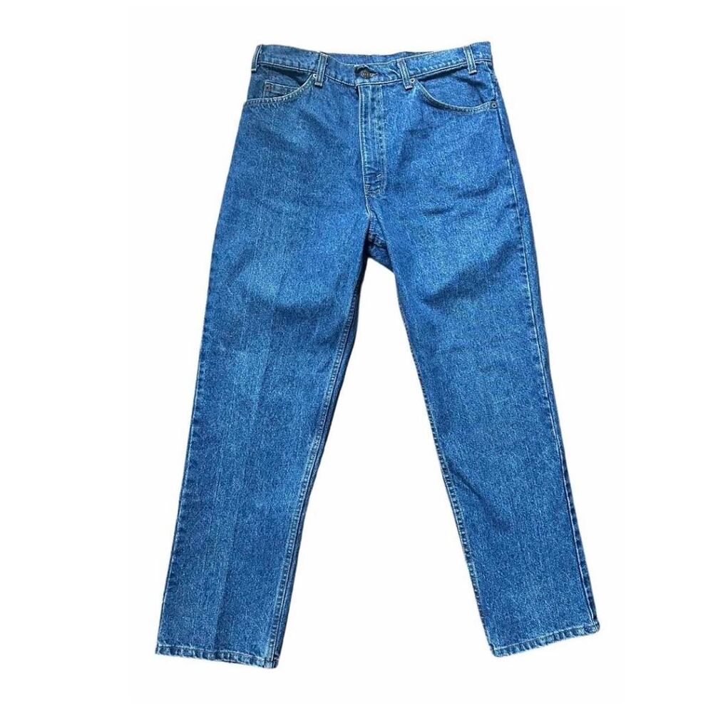 Vintage 90’s Levi 540 Leather Tab Blue Jeans